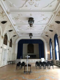 Historischer Festsaal im Bahnhofsviertel
