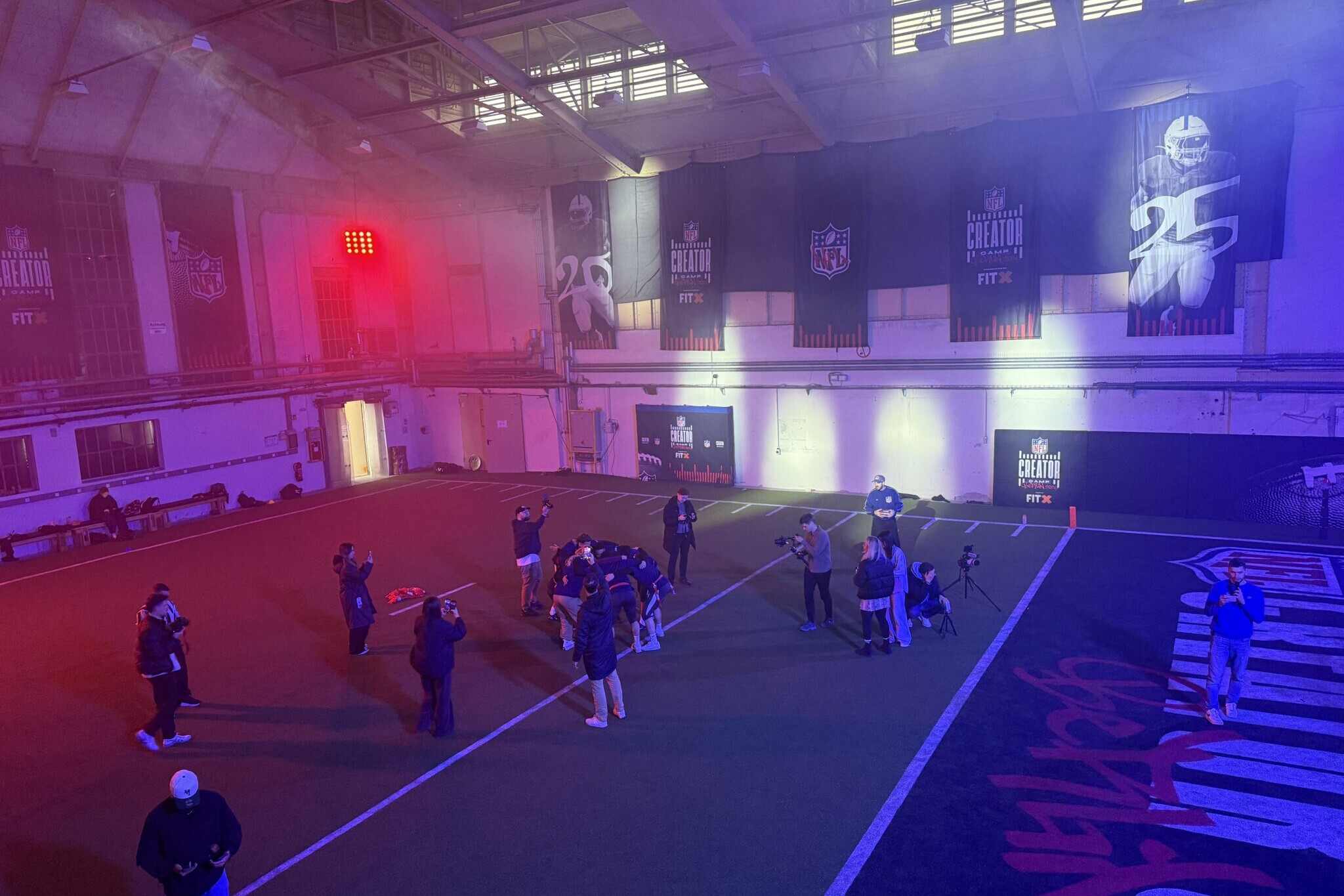 NFL Creator-Event in einer off location in Berlin