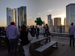 Rooftop Firmenfeier