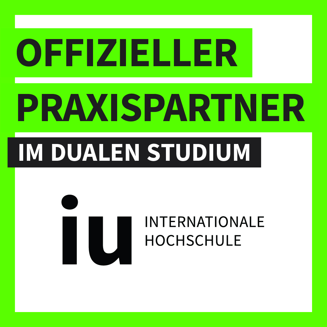 Offizieller Praxispartner IU Internationale Hochschule – Duales Studium